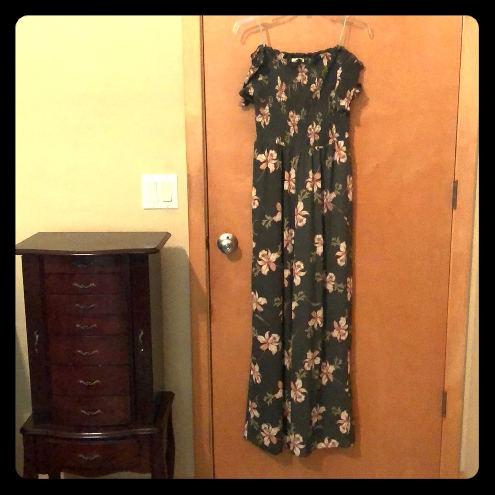 Floral one piece outfit